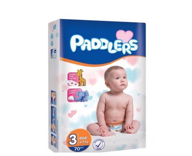 PADDLERS BABY  N3 ბავშვის საფენი 4-9კგ